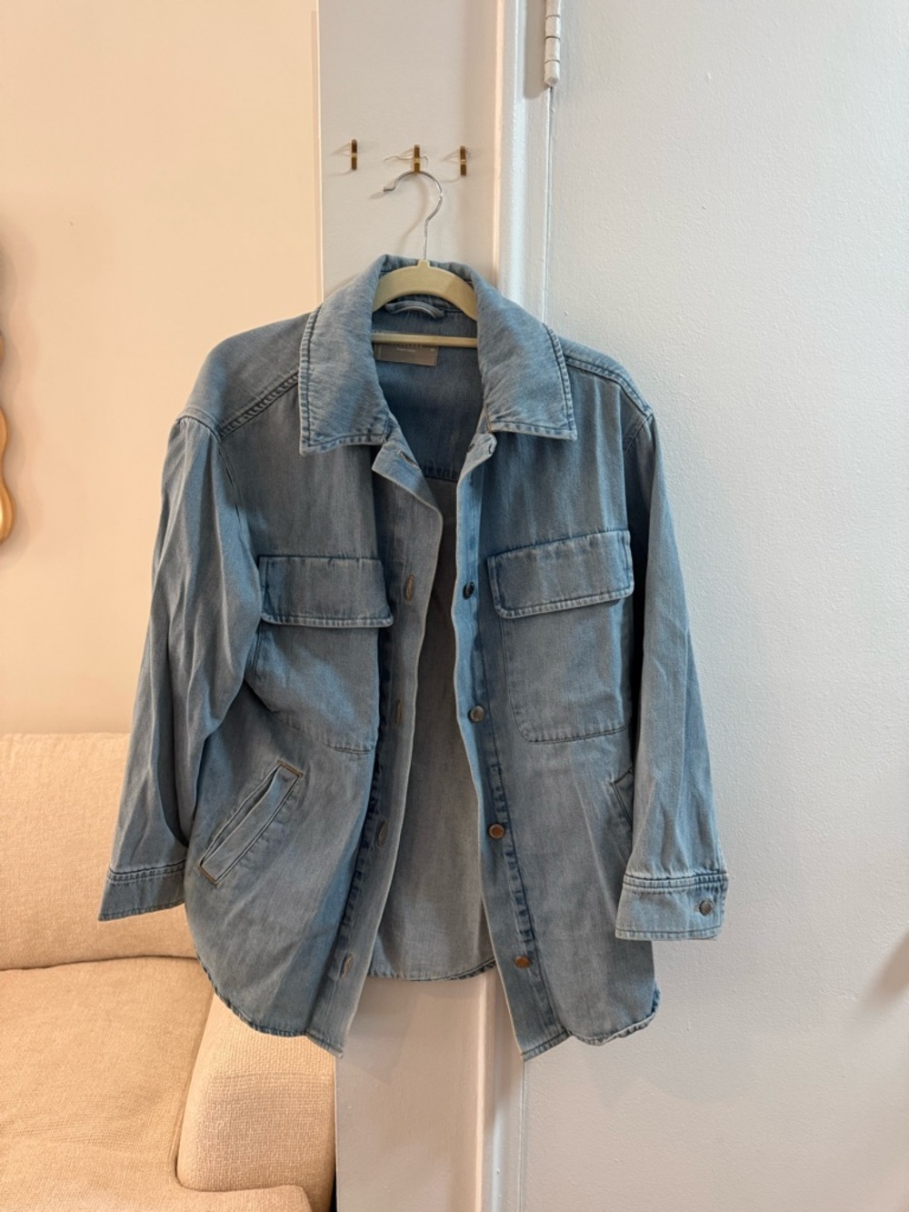 Everlane Light Blue Denim Jean Jacket